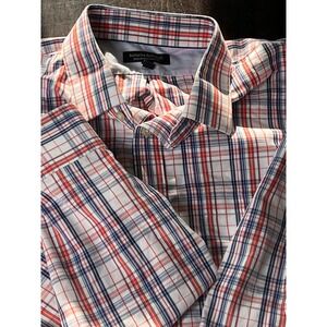 Banana Republic Mens‎ XL Button Down Shirt Non Iron Classic Fit Plaid